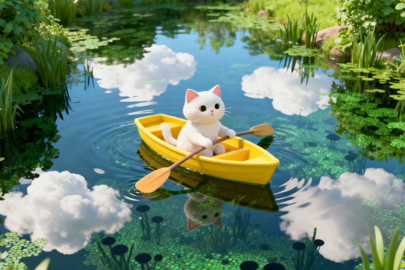 坐船的萌喵