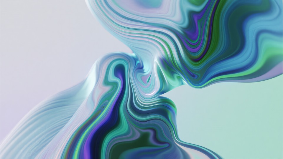 简约线条梦幻渐变