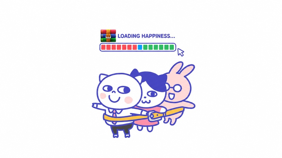 RAR×猪傻傻打工人必备壁纸