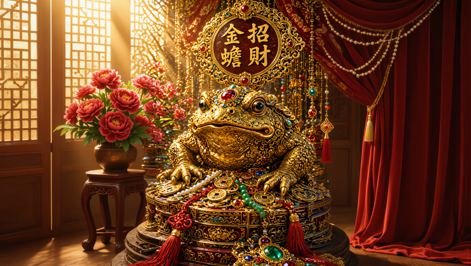 金蟾-招财纳福 4k