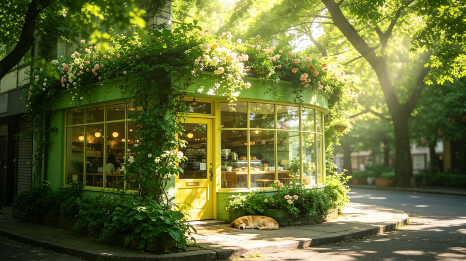 街角美食店