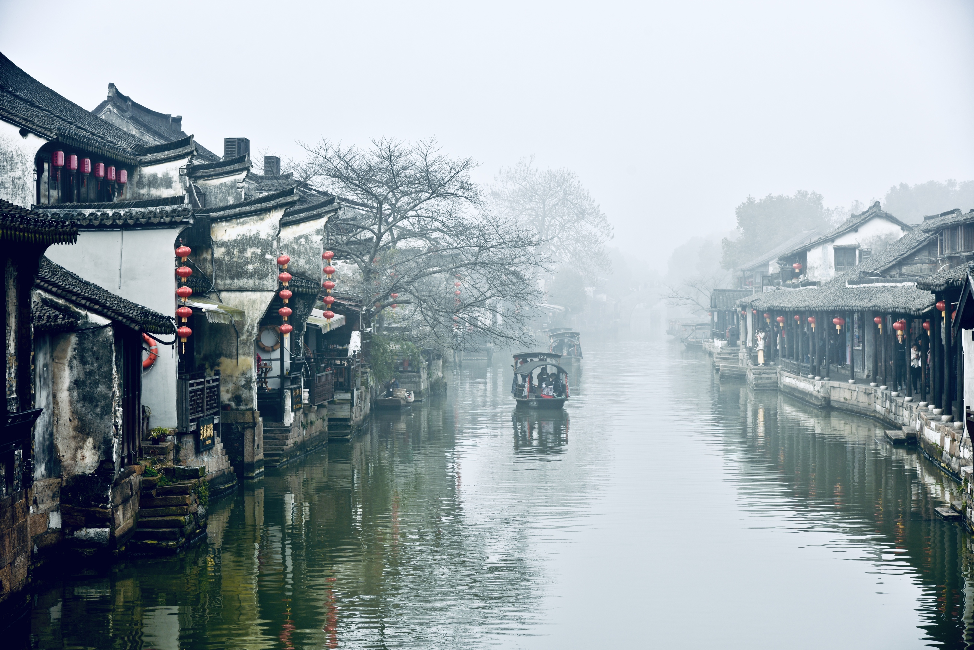 烟雨西塘