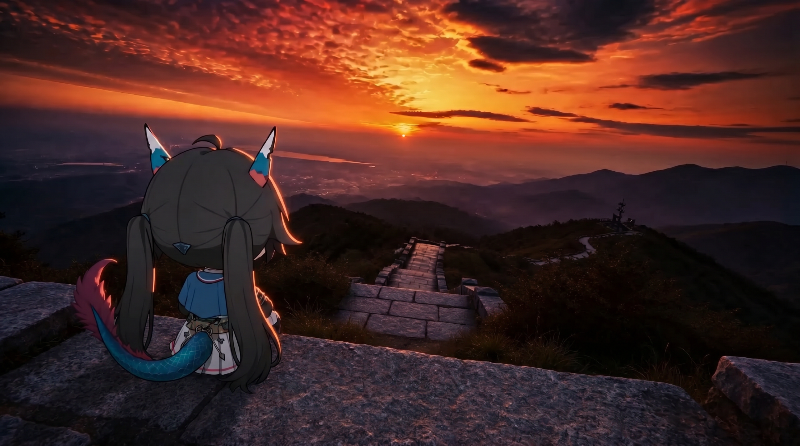 【终末地】啥龙与夕阳