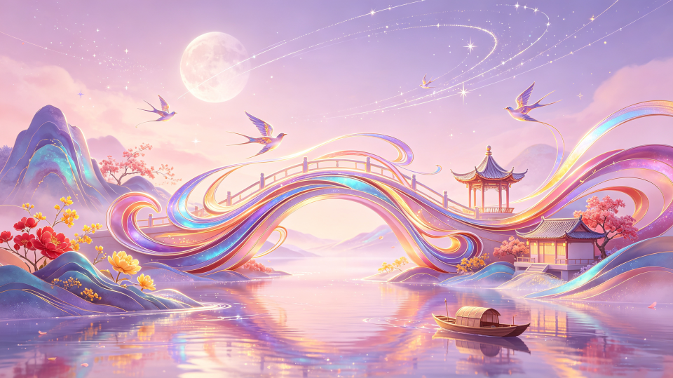 鹊揽星河