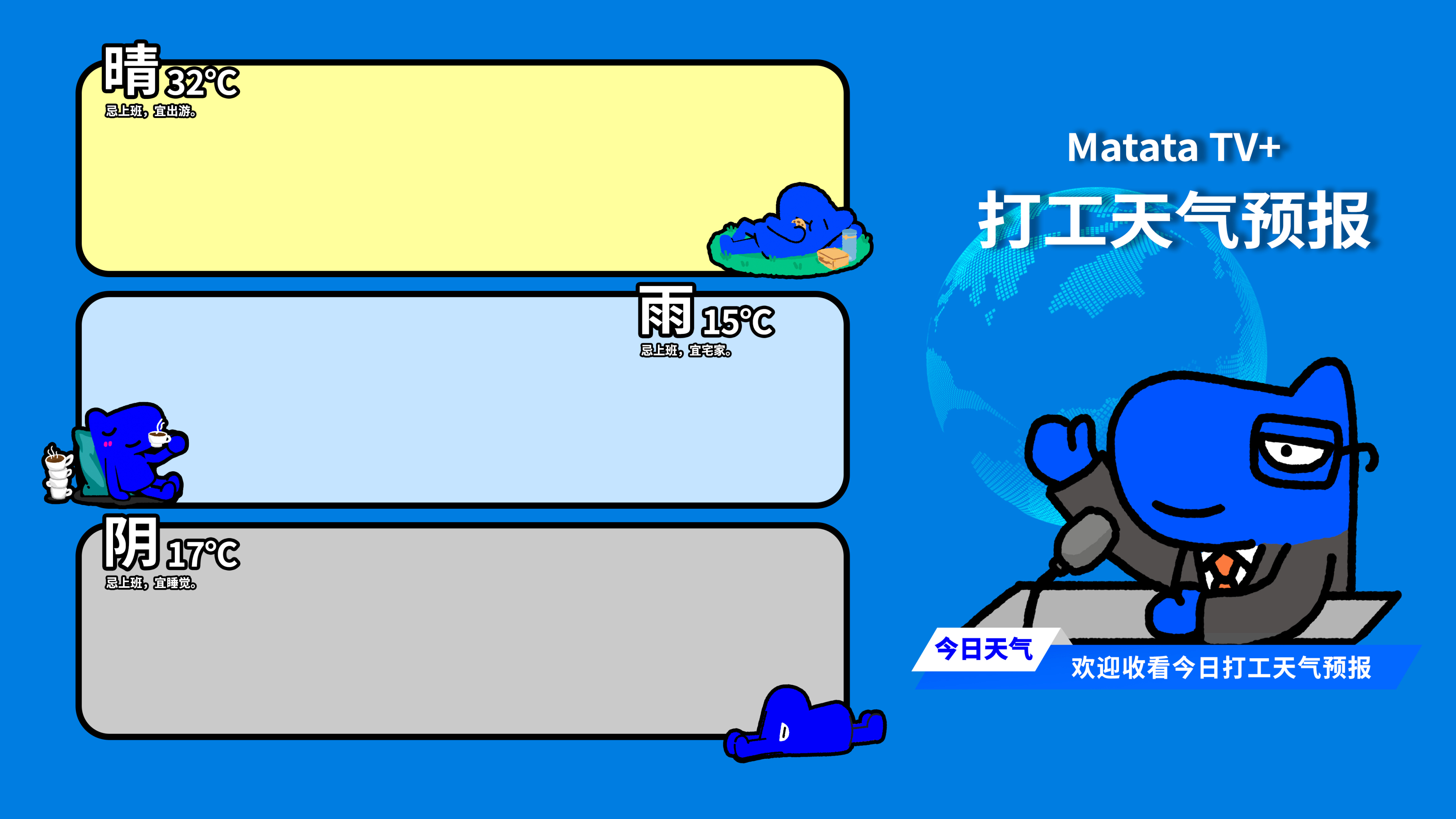 打工天气预报