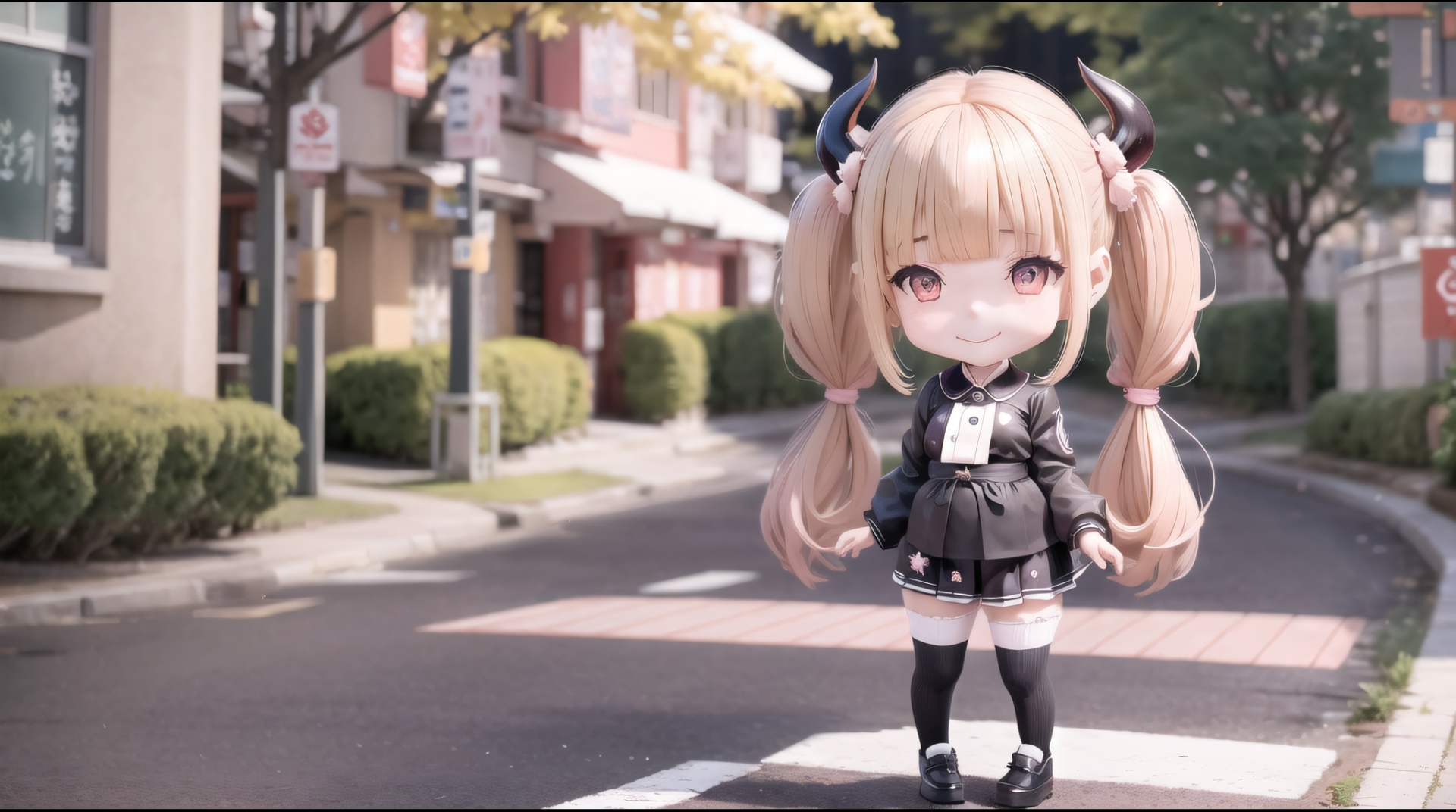 Q版双马尾JK美少女02