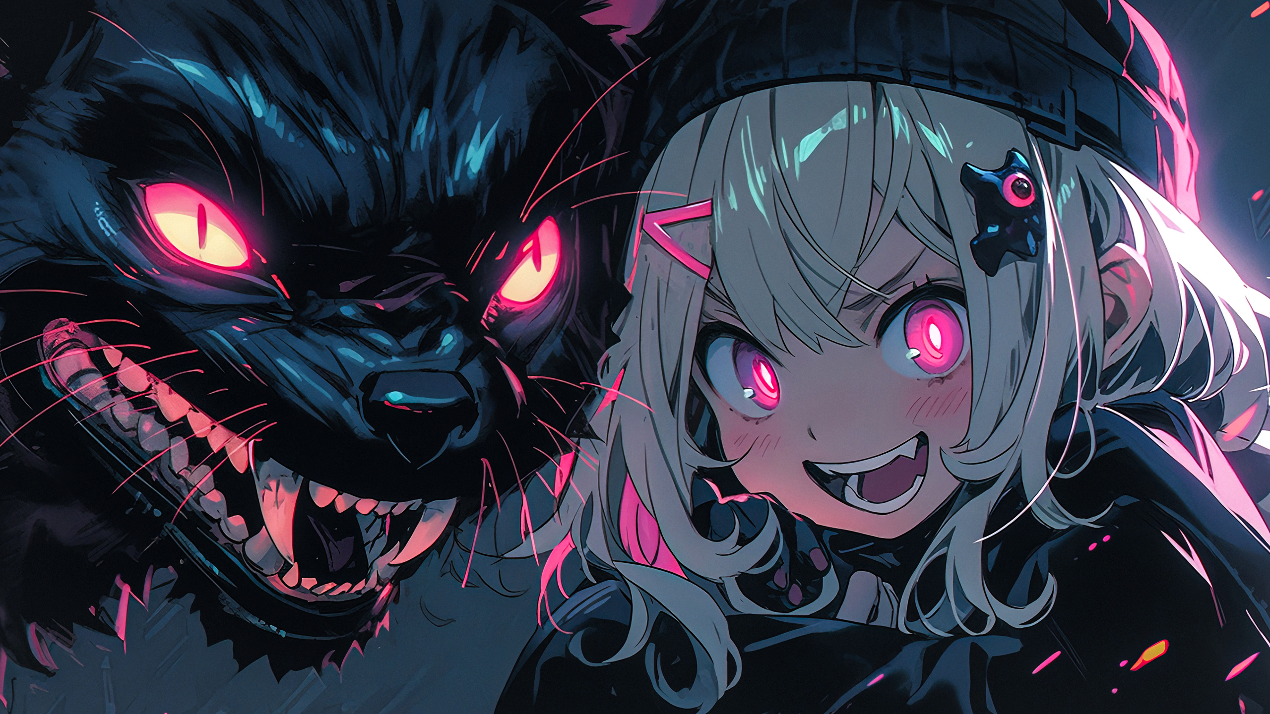 少女与猫