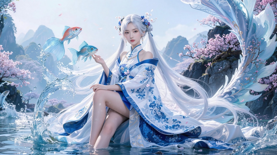 水月洞天湖上美人