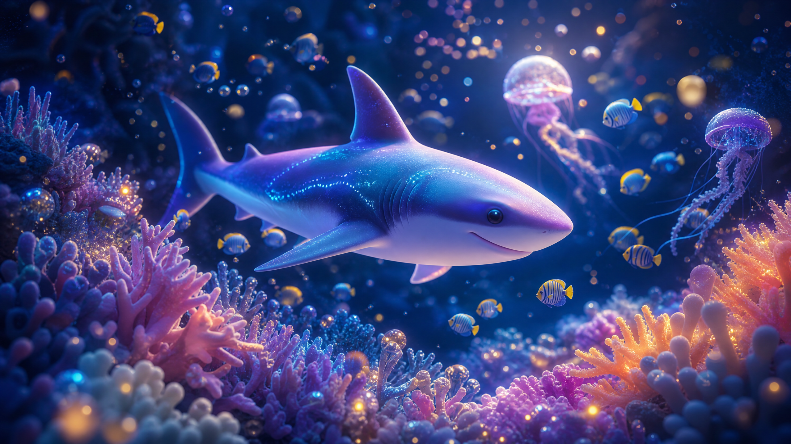 梦幻深海鲨鱼