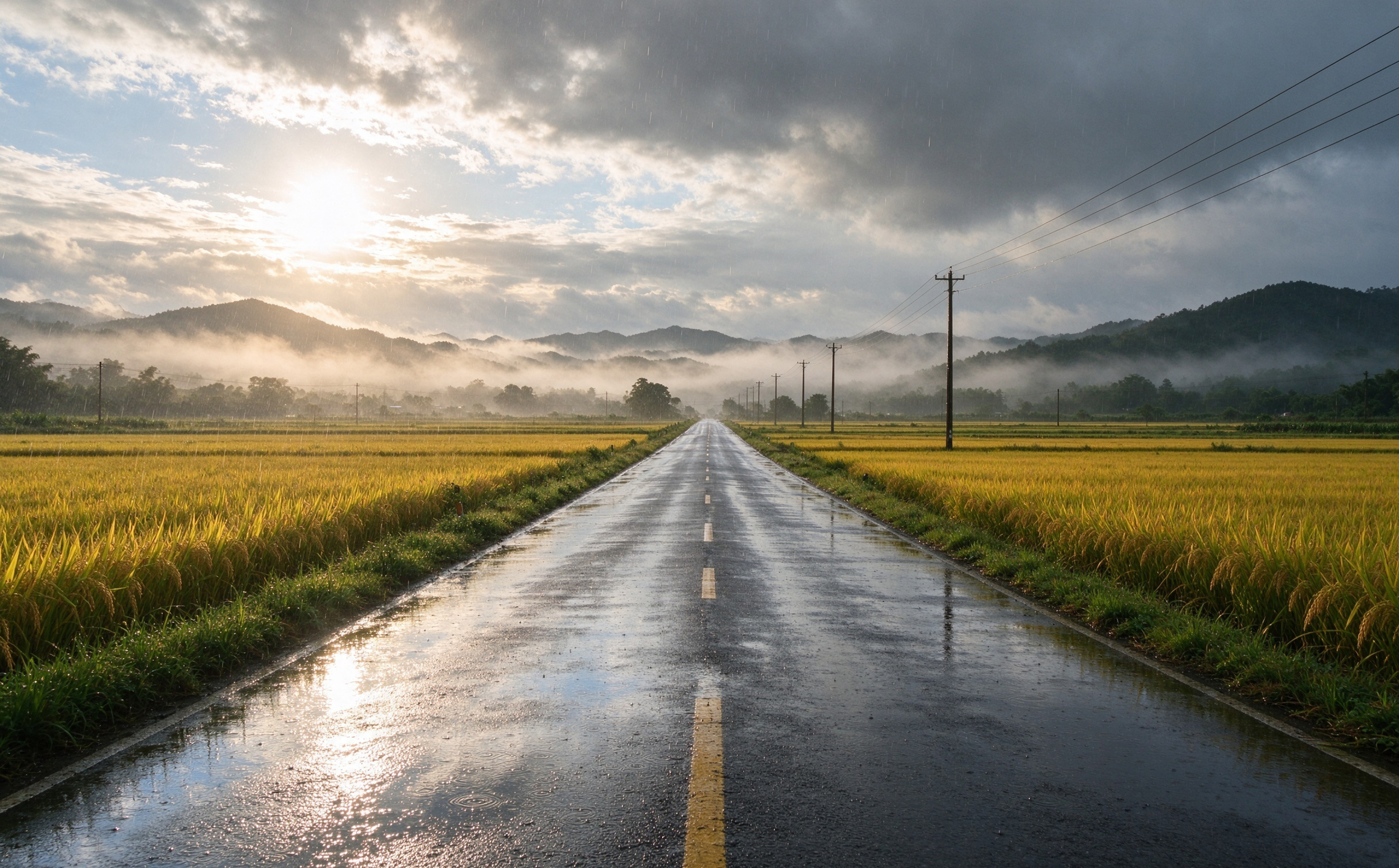 晴雨乡间