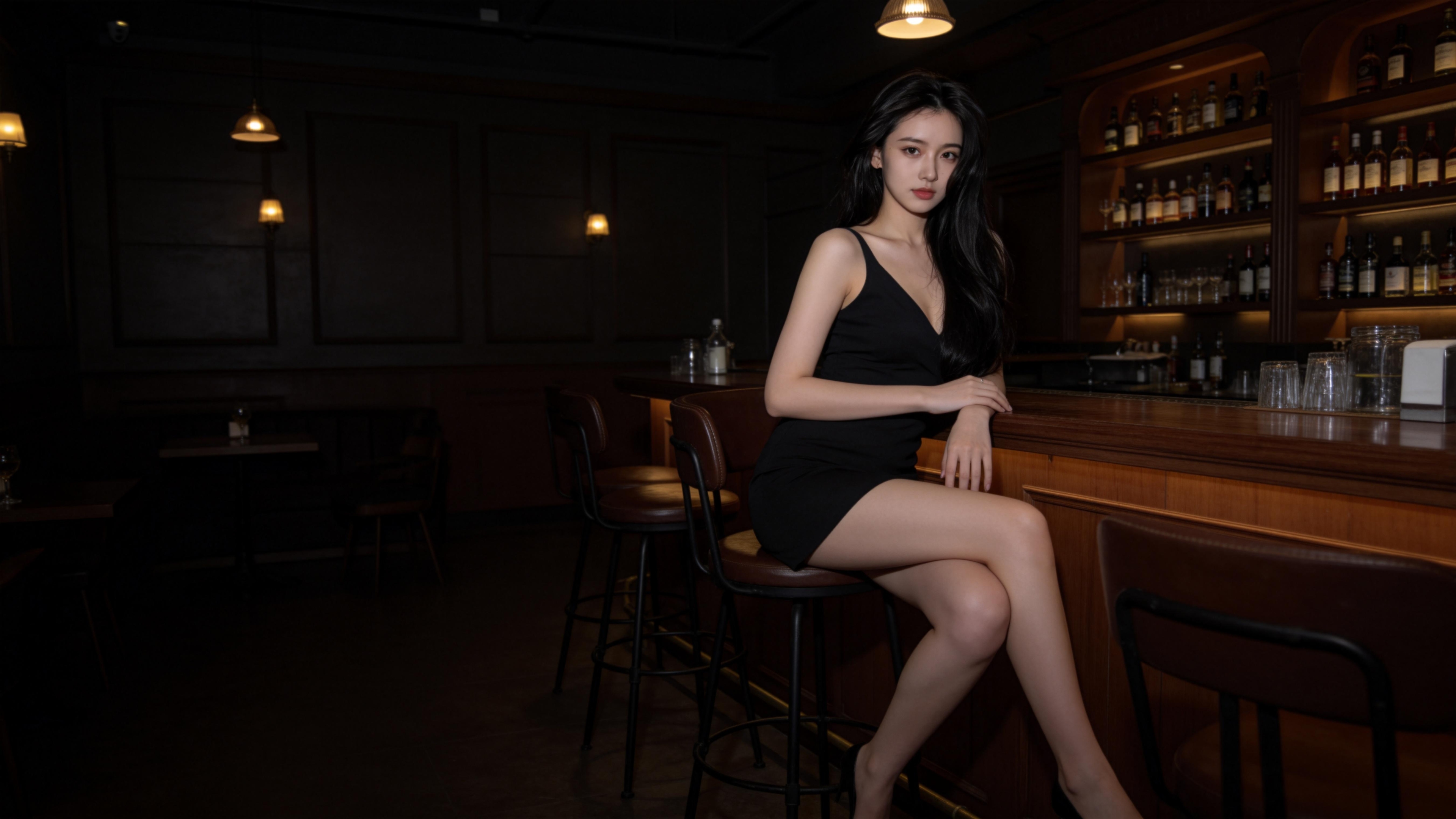 清吧美女