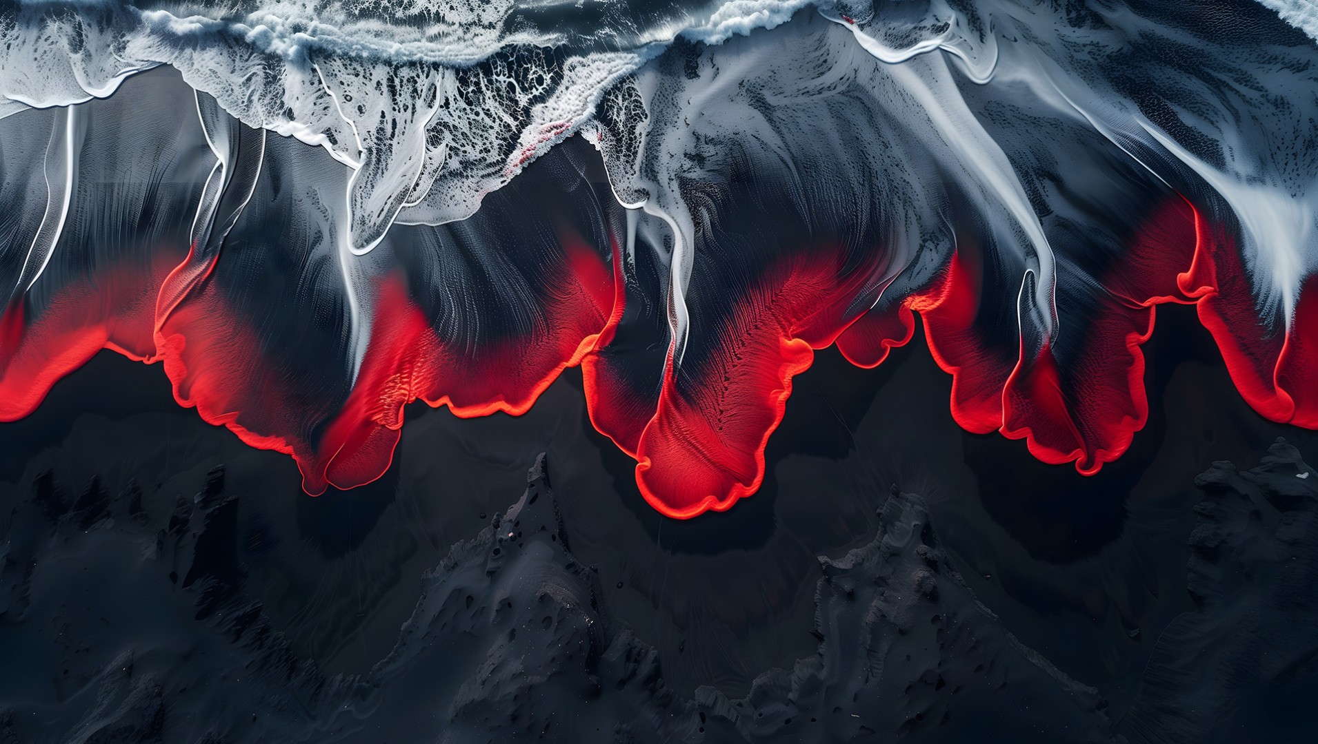 火山壁纸