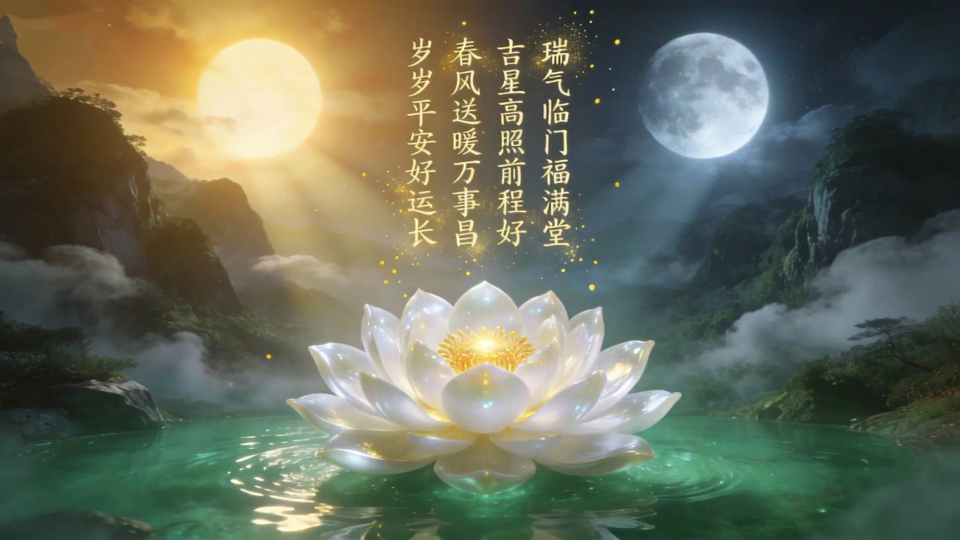 日月同辉·好运来
