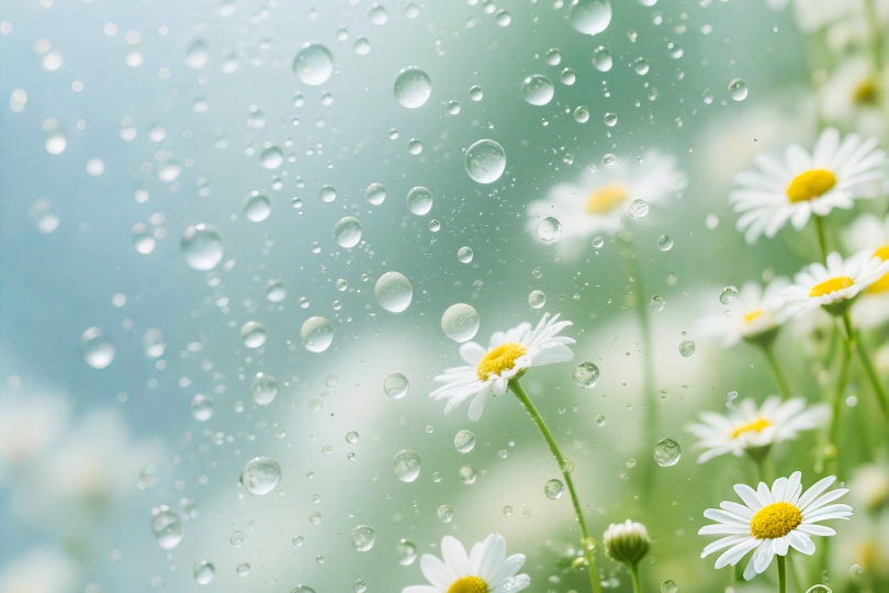 雨幕雏菊语
