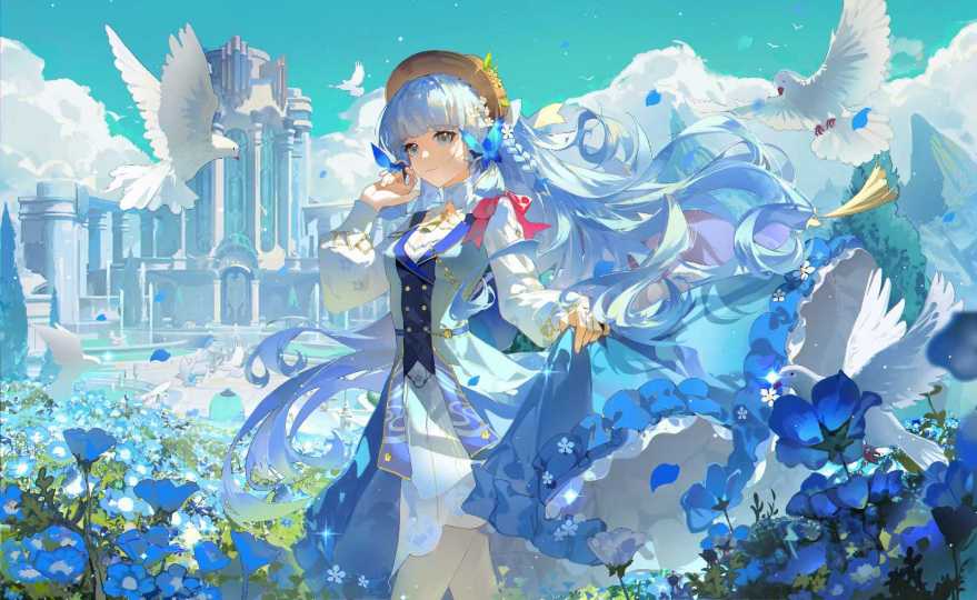 绫华——花海