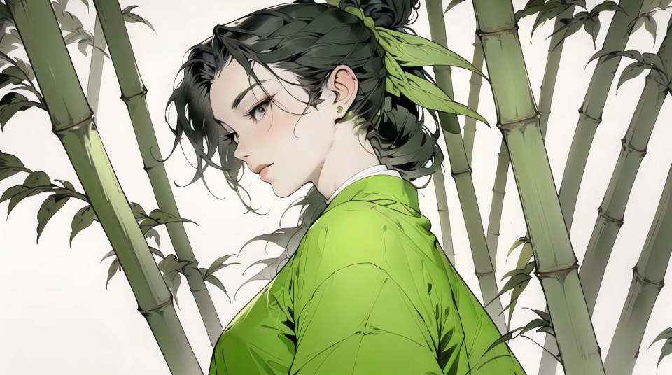 竹林少女