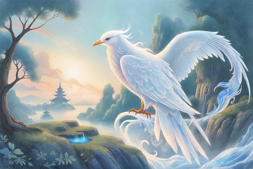 白羽神鸟