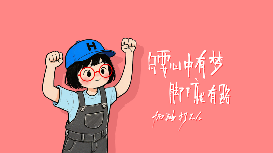 只要心中有梦脚下就有路