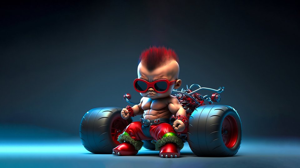 肌肉男孩 霸气男孩 4K