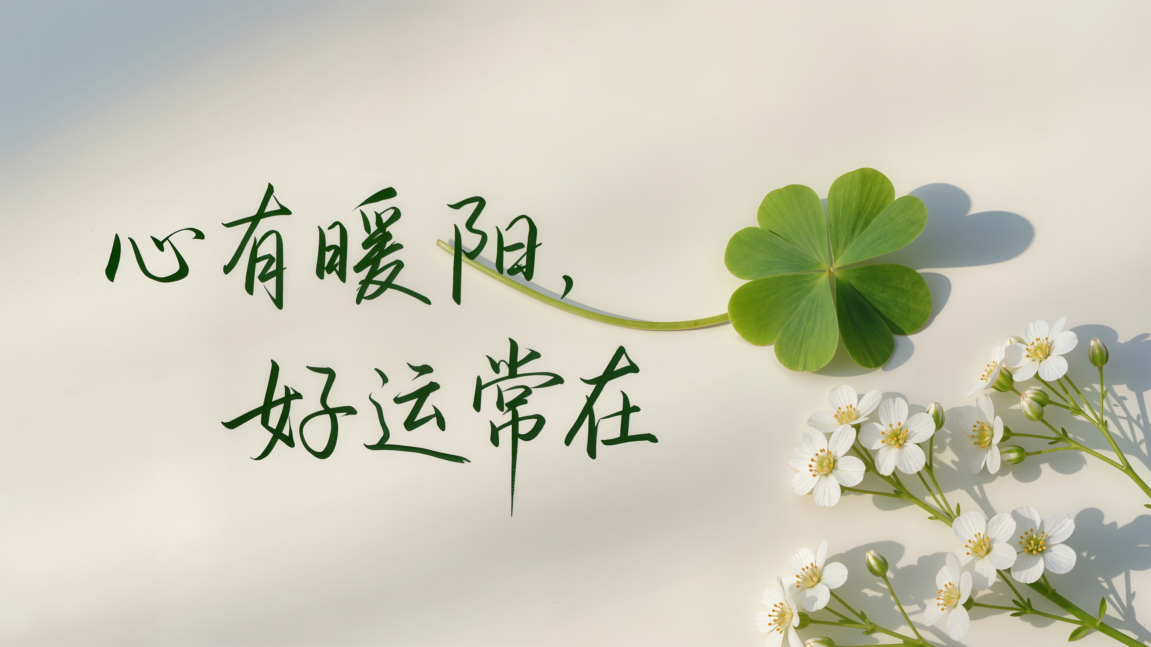 温暖治愈清新桌面