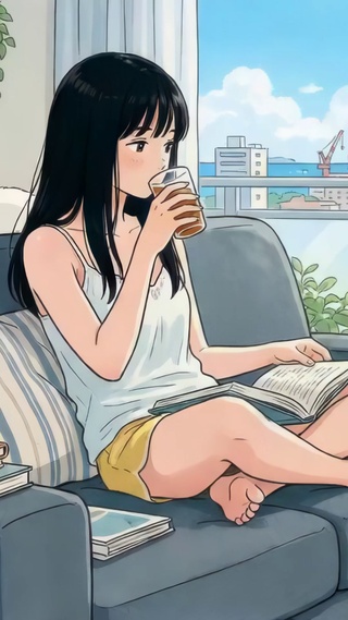 慵懒夏日