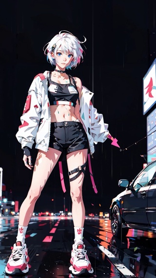 女孩汽车