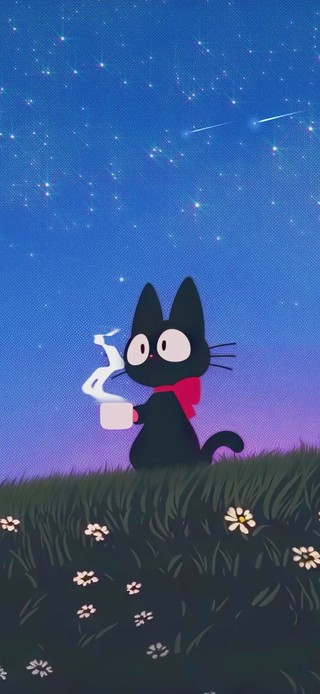 山坡上喝大茶的观星喵