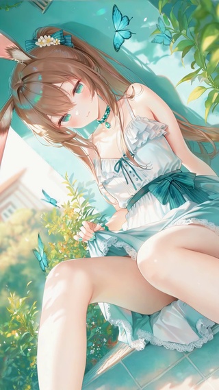 窗边清新兔耳美少女阿米娅