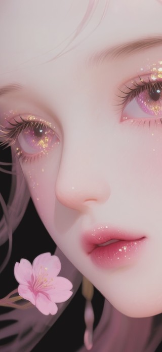 梦幻粉发女孩