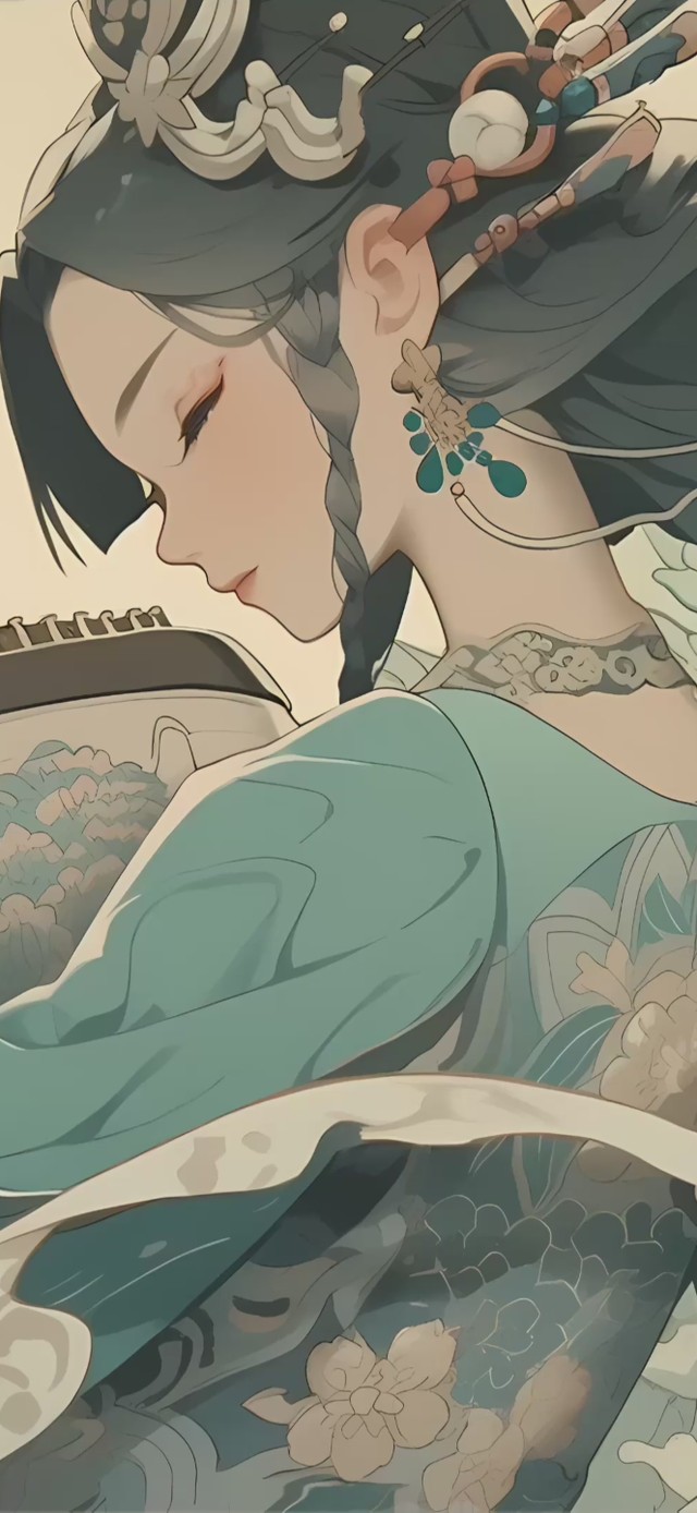 国风美女插画（禁转）
