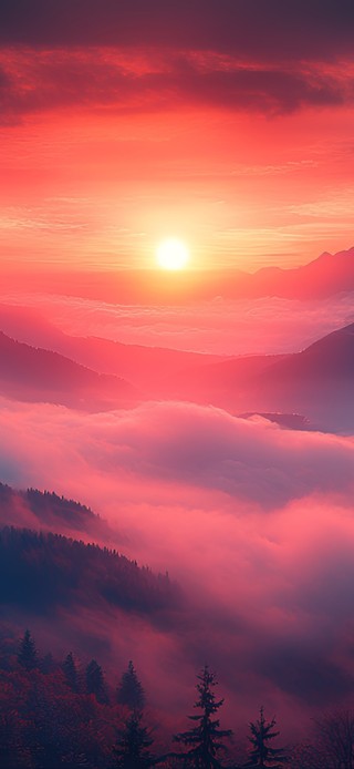 破晓云涛