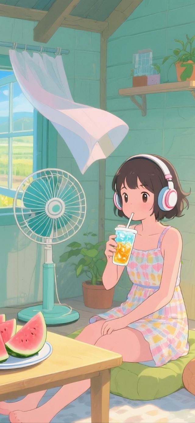 悠闲的夏日午后