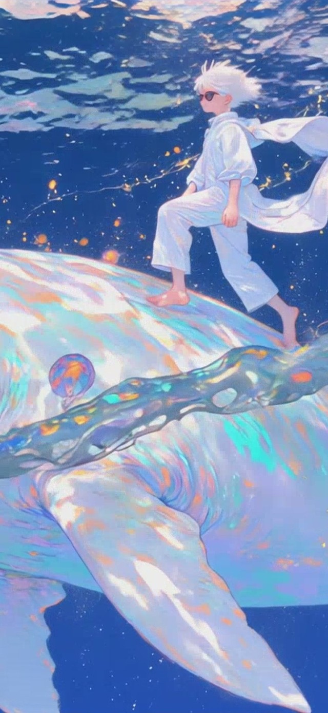 动态鲸鱼海底梦幻治愈