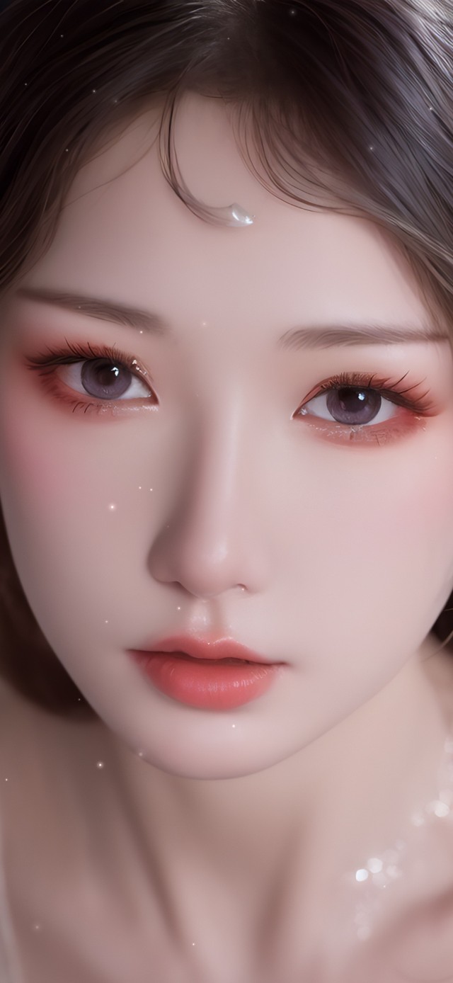 4K唯美清纯古风美女