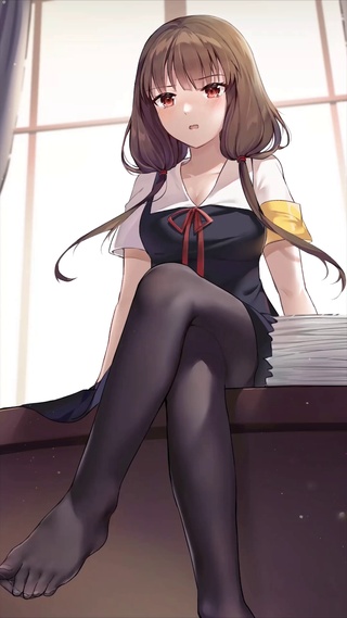 辉夜大小姐四宫辉夜可爱性感黑丝少女