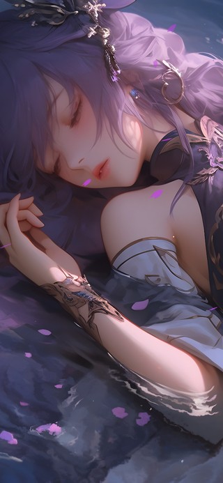 紫发少女（非主题）