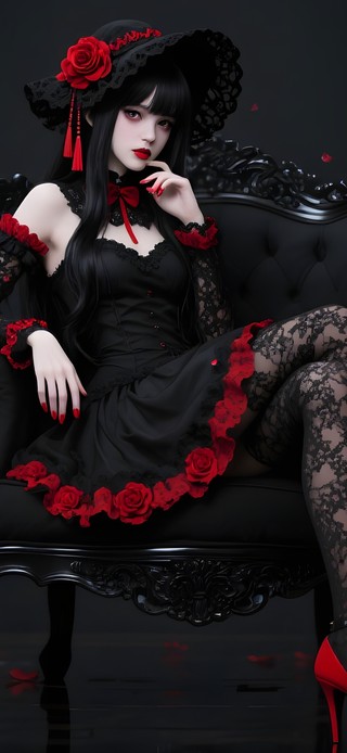 玫瑰花女孩