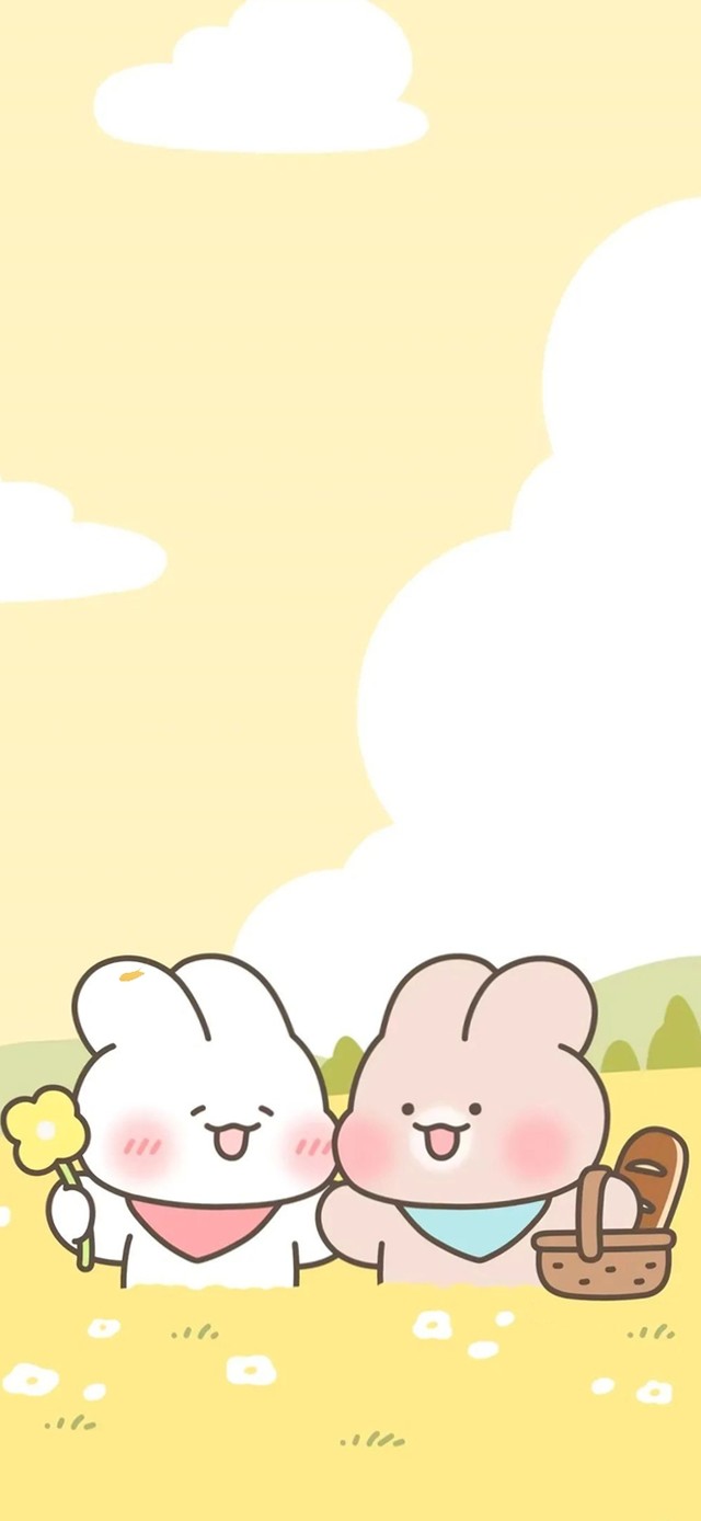 秋天啦～可爱小兔秋游