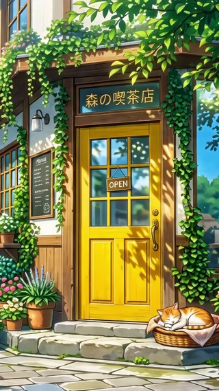 午后阳光茶铺