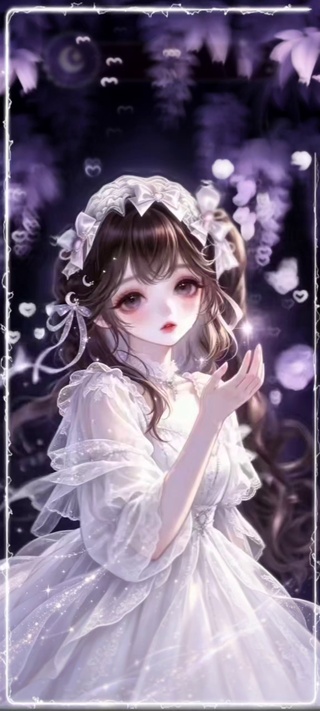 二次元黑暗森系少女