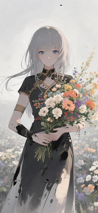 唯美古风少女
