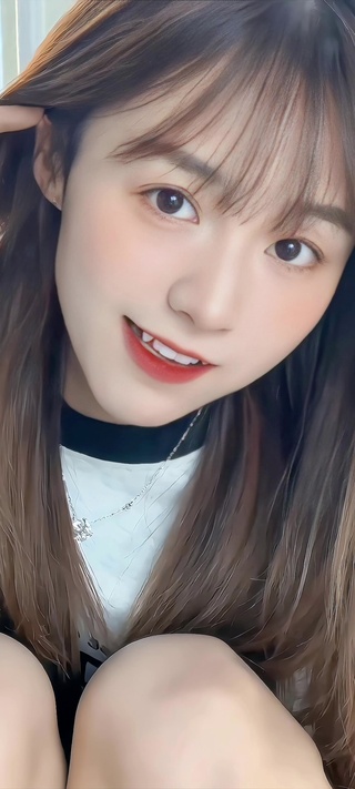 清纯小美女可爱治愈温柔迷人仙女