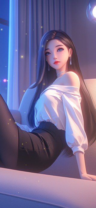 疏星也愿为她低垂云彩