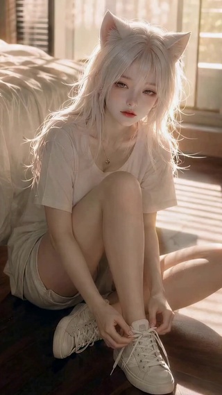 猫耳晨光少女