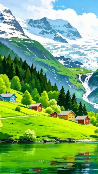 山川绿景