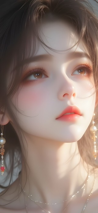 丸子头女孩