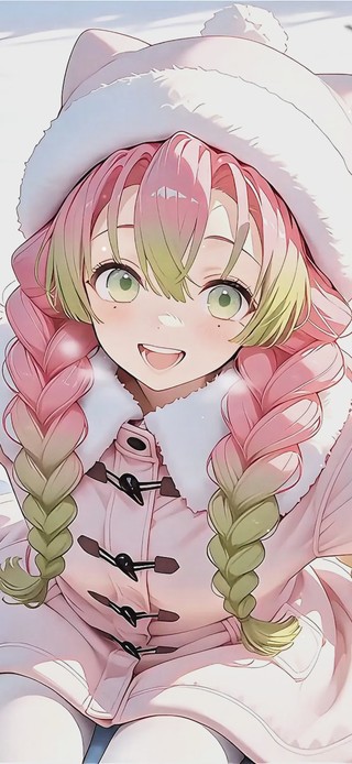 雪地里的甘露寺蜜璃