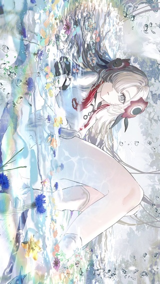 水中女孩