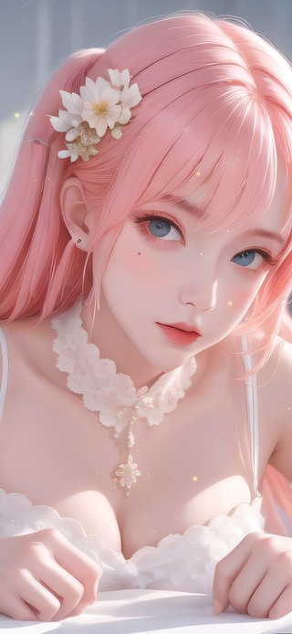 可爱马尾女孩