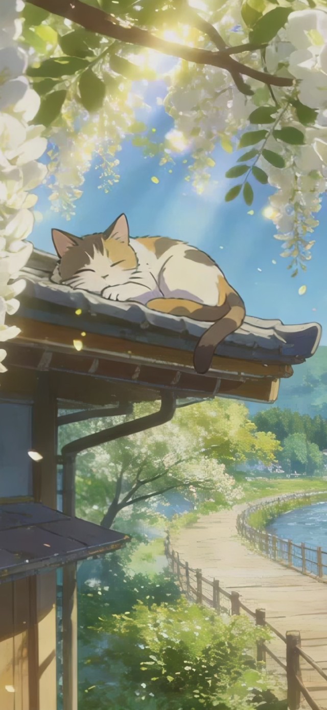 午睡猫咪